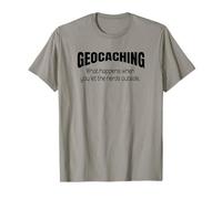 Camicia Geocache Quando lasci Che i Nerd Fuori Geocaching Maglietta