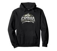 Camicia Ginga per Arti Marziali Capoeira Brasil Berimbau Felpa con Cappuccio