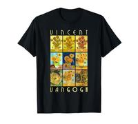 Camicia Girasoli Van Gogh | Collezione Arte Fiori Gialli Maglietta