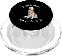 Camicia Golden Retriever - Home Is Where The Retriever Is PopSockets PopGrip per MagSafe