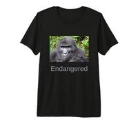 Camicia Gorilla Endangered Mountain Gorilla Maglietta Premium