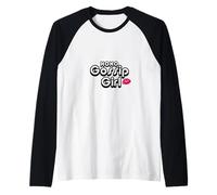 Camicia Gossip Girl Maglia con Maniche Raglan