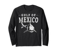 Camicia Gulf of Mexico Shark Funny Maglia a Manica
