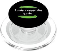 Camicia Gumbo I make a Respectable Gumbo Nola Gumbo PopSockets PopGrip per MagSafe