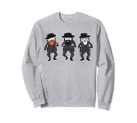 Camicia Hanukkah Rabbini ebrei che ballano Felpa