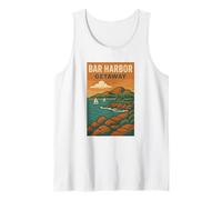Camicia Harbor Bar Getaway Maine Coastal Mountains Ocean Canotta