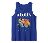 Camicia Hawaiana Aloha Hawaii Tartaruga Marina Ragazze Donne Giovani Bambini Canotta