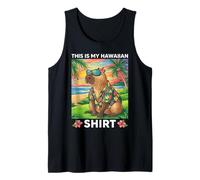 Camicia Hawaiana Capybara Vacanze estive Canotta