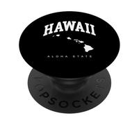 Camicia Hawaii per un viaggio di famiglia a Honolulu, idea regalo per le Hawaii PopSockets PopGrip Adesivo