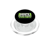 Camicia Hope Celiachia - Sensibilizzazione della Celiachia PopSockets PopGrip per MagSafe