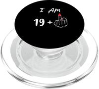 Camicia I Am 19 Plus 1 Middle For A 20th Birthday PopSockets PopGrip per MagSafe