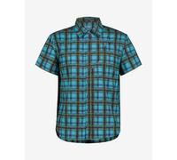 Camicia Icepeak Bowman manica corta blu giallo - 50
