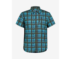 Camicia Icepeak Bowman manica corta blu giallo - 50