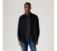 LEVI'S UomoCamicia 'BARSTOW WESTERN STANDARD' Nero Denim, Taglia S,