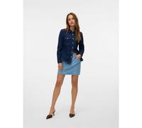 Camicia in denim Blu XS Tinta unita
