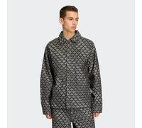 Adidas Originals Denim Monogram Long Sleeve Shirt Nero XL Uomo