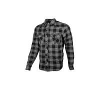 GMS Jaguar Camicia moto, nero-grigio, taglia 4XL