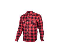 GMS-Moto Jaguar, camicia 5XL male Nero/Rosso