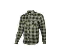 GMS Jaguar Camicia moto, nero-verde, taglia L