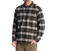 Klim Owen Camicia di flanella, grigio, taglia XL per maschi
