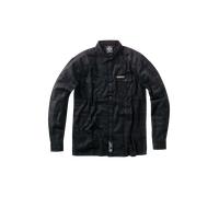 Camicia in Flanella West Coast Choppers Rigid Verde-Nero XL Nero