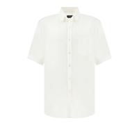 Camicia in lino Soffio con manica corta, Uomo, Bianco, Taglia: 048