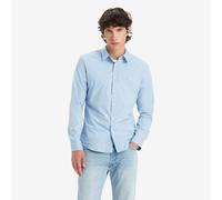 Camicia Battery Housemark slim Blu / Soft Chambray Blue levi > clothing > men > shirts