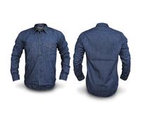 Carrera Jeans - Camicia Uomo in Denim, Blu Medio (3XL)