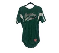 Camicia Jersey Button Down ProDri Eagles Da Uomo Rawlings, Verde, Grande