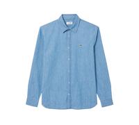 Camicia Lacoste Regular fin denim leggero Blu-Azzurro : 40