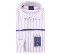 Camicia Lavanda Viola Luigi Borrelli - 15.75/40 - (EV061995NANDO)