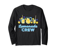 Camicia Lemonade Crew And Boss Lemon Juice Summer Maglia a Manica
