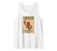 Camicia Lobster Mind State - Divertenti Vibrazioni estive della Maine Coast Canotta