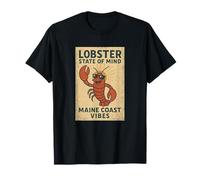 Camicia Lobster Mind State - Divertenti Vibrazioni estive della Maine Coast Maglietta