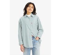 Camicia Lola Verde / Ilya Stripe Bistro Green levi > clothing > women