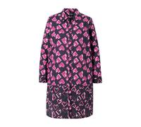 Camicia lunga Ulla Popken da donna taglie forti cuori linea A colletto a camicia