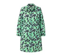 Camicia lunga Ulla Popken da donna taglie forti fiori linea A colletto a camicia