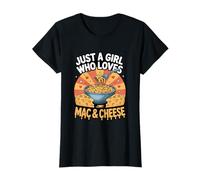 Camicia Mac And Cheese Solo Una Ragazza Che AMA Mac And Cheese Maglietta