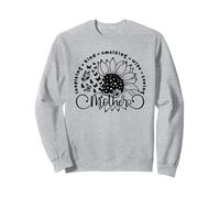 Camicia madre girasole e farfalle Inspiring Caring Kind Felpa