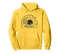 Camicia madre girasole e farfalle Inspiring Caring Kind Felpa con Cappuccio