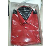 CAMICIA MANICA CORTA ROSSA/NERA TG L SABELT