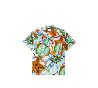CAMICIA MANICHE CORTE OBEY REQUIEM WOVEN S/S GOLDEN BROWN MULTI