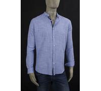 CAMICIA MARKUP IN COTONE CORDA FANT. MICRO QUADRETTI CON INSERTO SU FINTA
