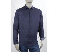 CAMICIA MARKUP IN LINO 100% BIANCA CON COLLETTO E DETTAGLIO SULLA MANICA