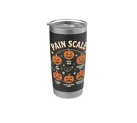 Camicia medica per Halloween da infermiera Jack O Lantern Bicchiere termico in acciaio inox doppia parete