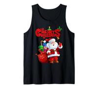 Camicia Merry Christmas, Carina Camicia Natalizia Carino Babbo Natale Canotta