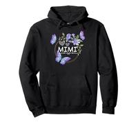 Camicia Mimi per Le Donne con Farfalle Festa della Mamma Felpa con Cappuccio