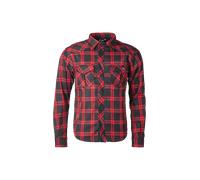 GMS Jaguar Neo Maglietta da motociclista, nero-rosso, taglia 8XL per maschi