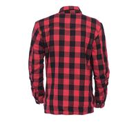 Camicia moto in flanella dominator west coast choppers rosso/nero ce appr. West