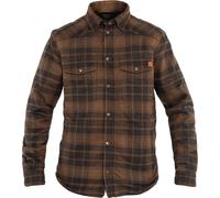 John Doe Motoshirt Camicia, marrone, taglia 5XL per maschi